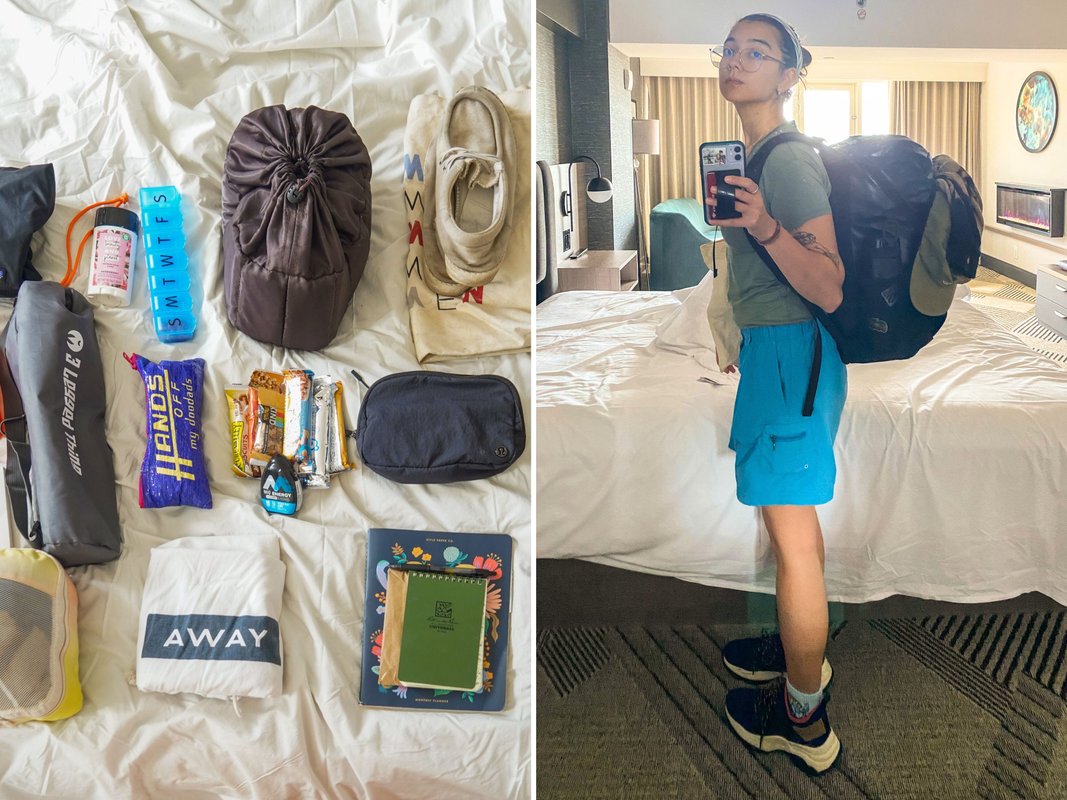 I packed for a 7-day trip to Canada with just a backpack. Here are 6 items I'm glad I brought and 4 I wish I had.