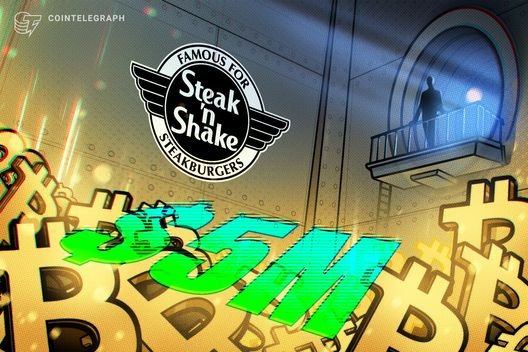 Steak 'n Shake, mağaza satışlarındaki %18 artışla rezervine 5 milyon dolar Bitcoin ekledi