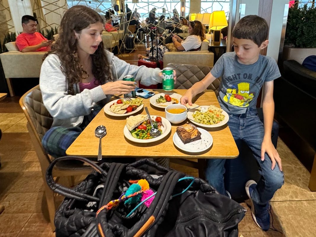 I always dreaded long travel days with my kids. Getting airport lounge access has completely changed the way my family travels.