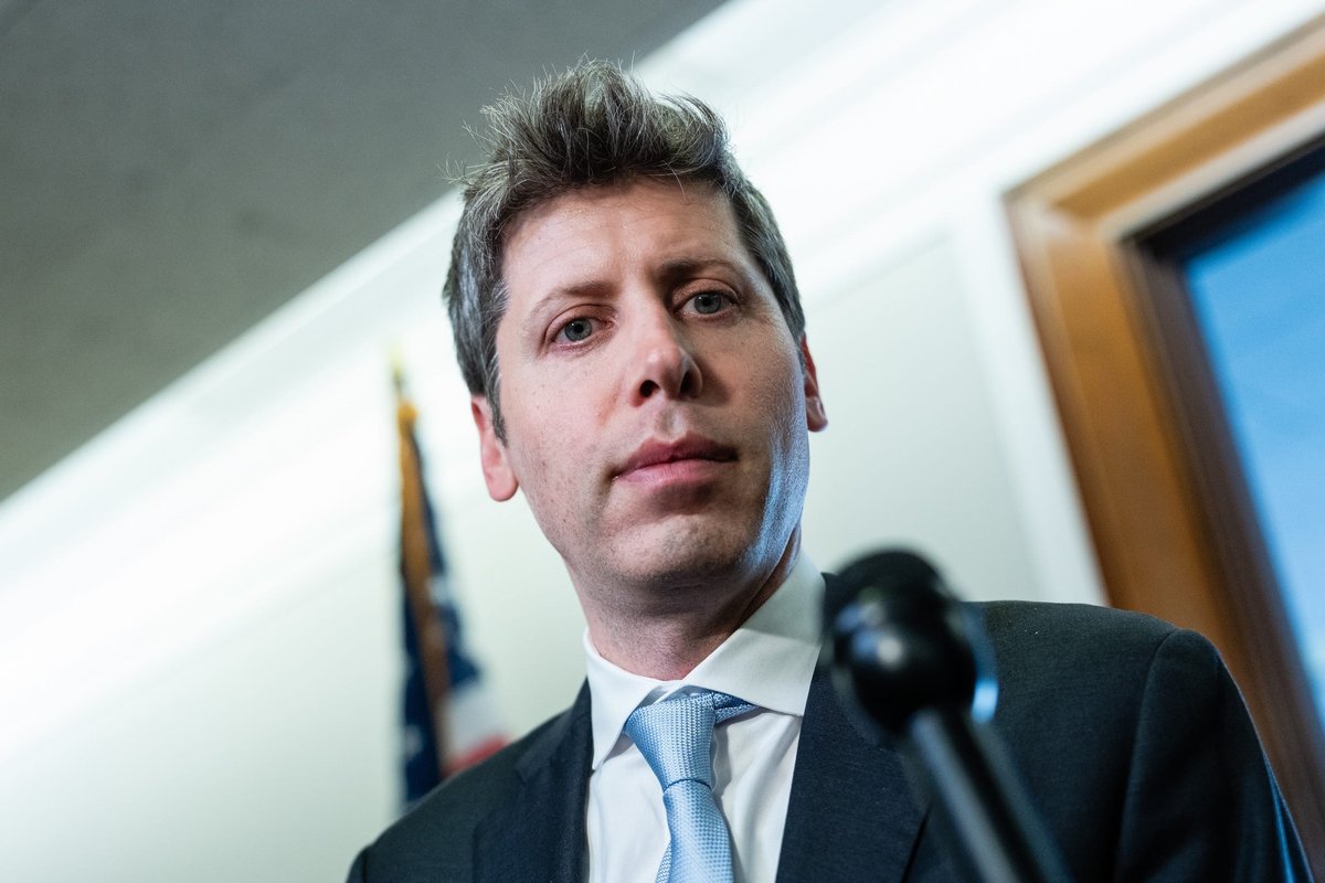 OpenAI CEO Sam Altman says AI 'will: reshape the material conditions of human life'