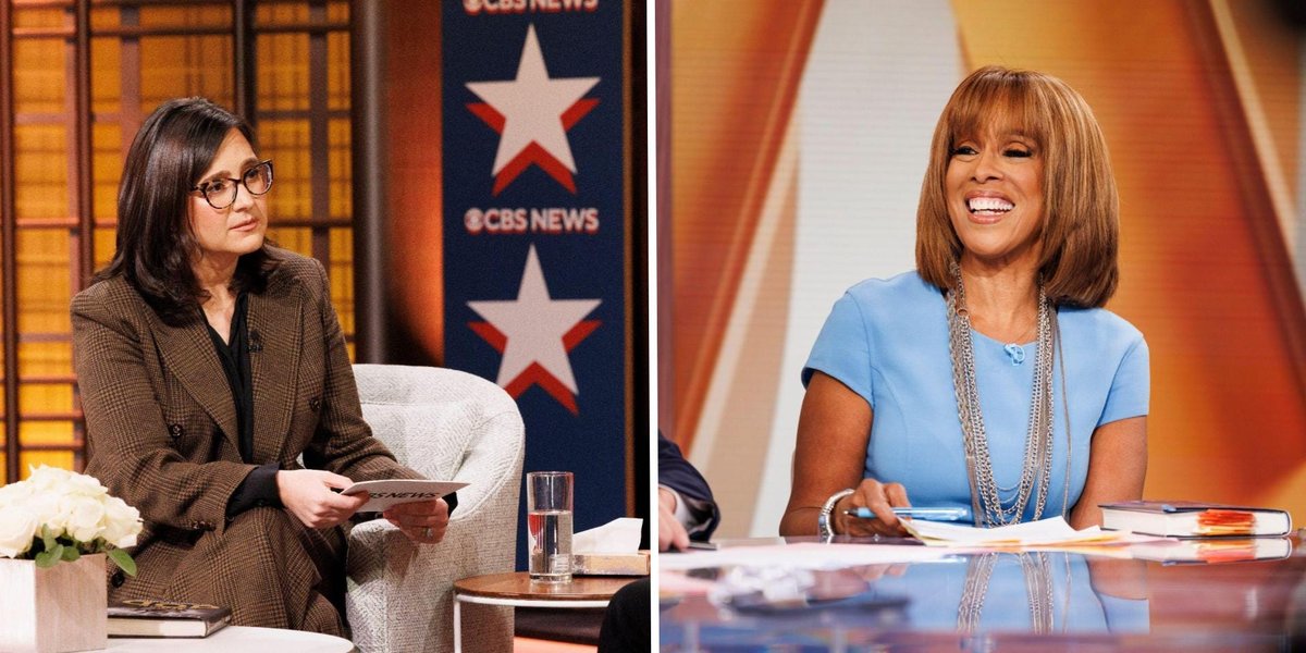 "CBS News'in ünlü ismi Gayle King, baş editör Bari Weiss'i savundu ve sızıntılara tepki gösterdi"