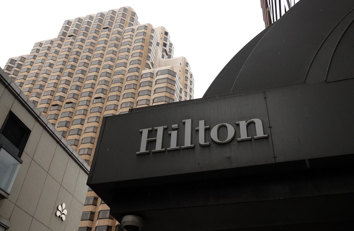 Hilton's CEO says he sees a C-shaped economy emerging in the US