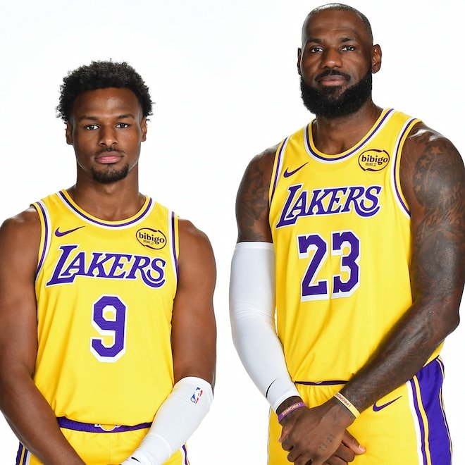 LeBron James Claps Back at Nepotism Claims Against Son Bronny James