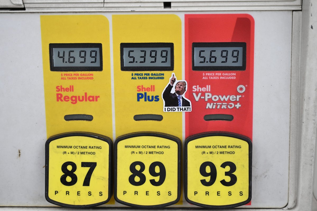 Memorial Day gas prices are the highest in years as Trump says he's close to a deal with Iran