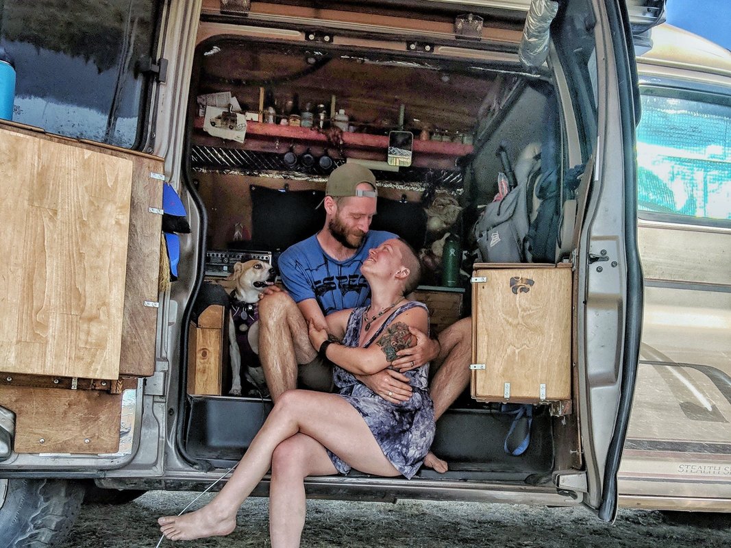 My partner and I lived in a camper van for 3: years before I had an unexpected pregnancy. It changed everything for us.