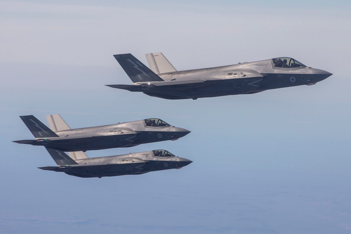 British Royal Air Force F-35 stealth fighter jets just scored their first-ever combat kill
