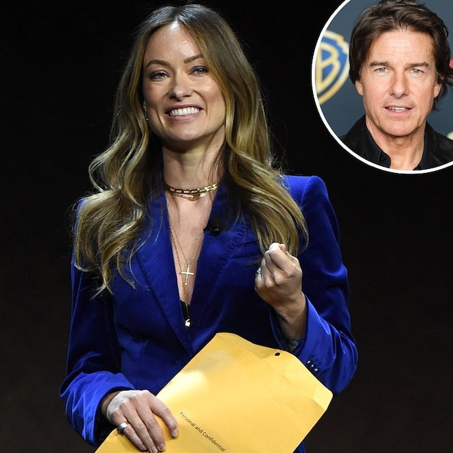 How Olivia Wilde Says Tom Cruise: Reacted to Her Being Served Onstage