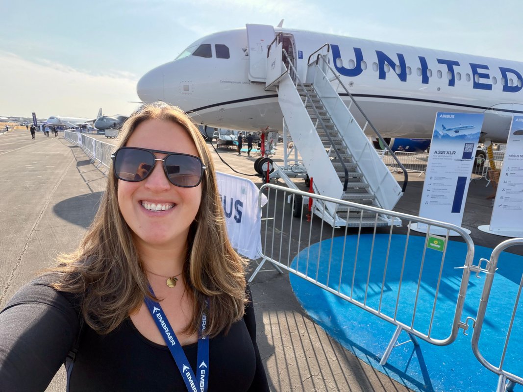 We toured United's fanciest Airbus jet yet, complete with business-class doors and a snack bar. See inside.