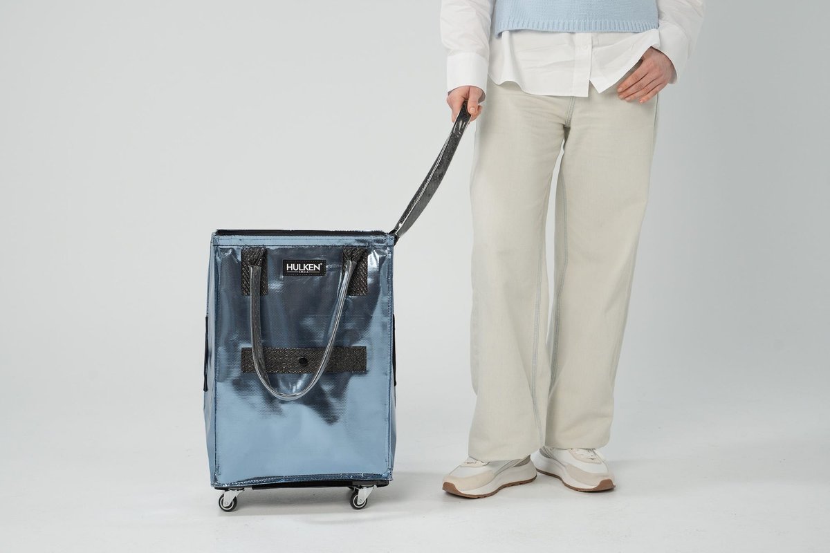 Hulken was once a sign of success for entrepreneurs. Now, it's coming for travelers — just don't call it a suitcase.