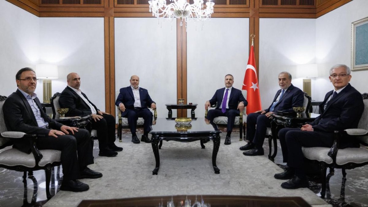 "Bakan Fidan, Hamas temsilcileriyle bir araya geldi"