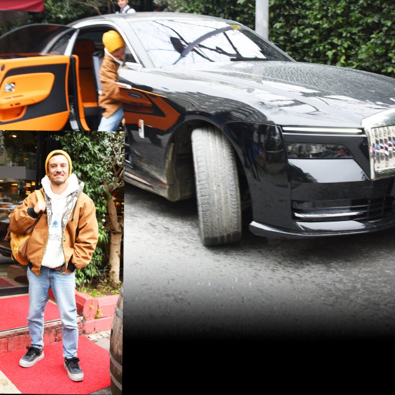 50 milyon TL'lik otomobili dikkat çekti