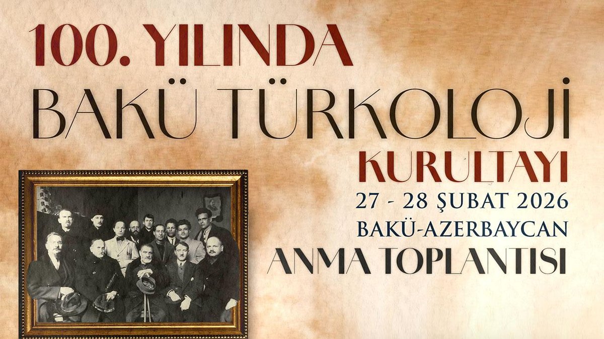 Bakü Türkoloji Kurultayı 100. yılında aynı salonda anılacak