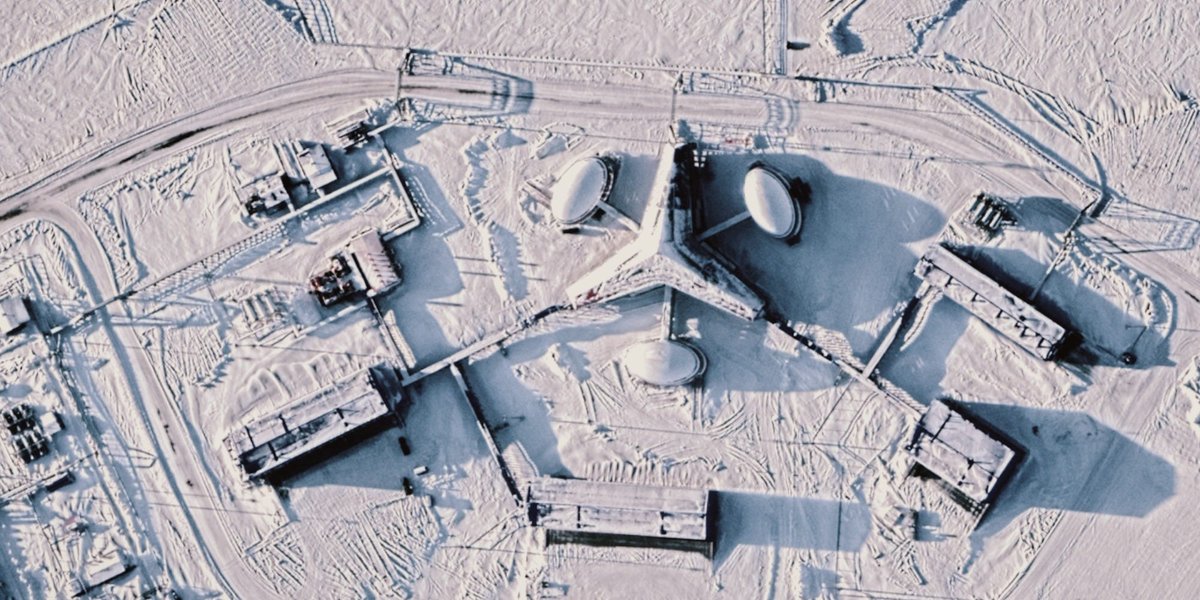 Satellite images show how Russia is winning the race for the Arctic as the US plays catch-up