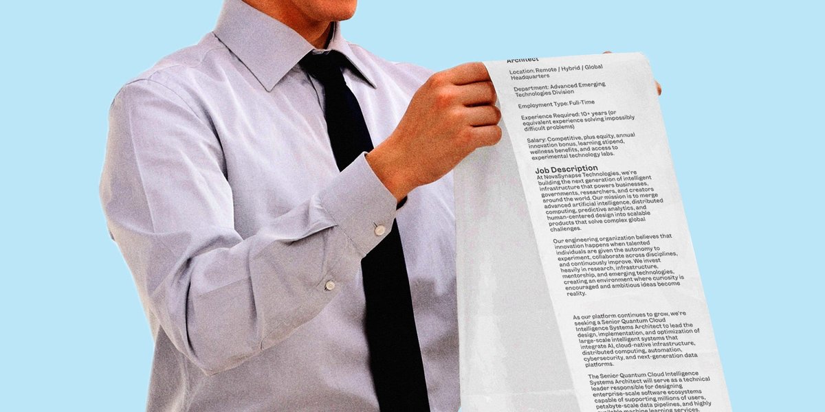 Why every job description suddenly feels like a CVS receipt