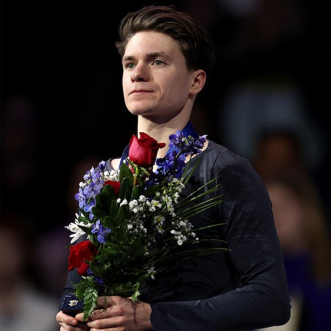 Maxim Naumov Honors Late Parents With Family Photo at Olympics