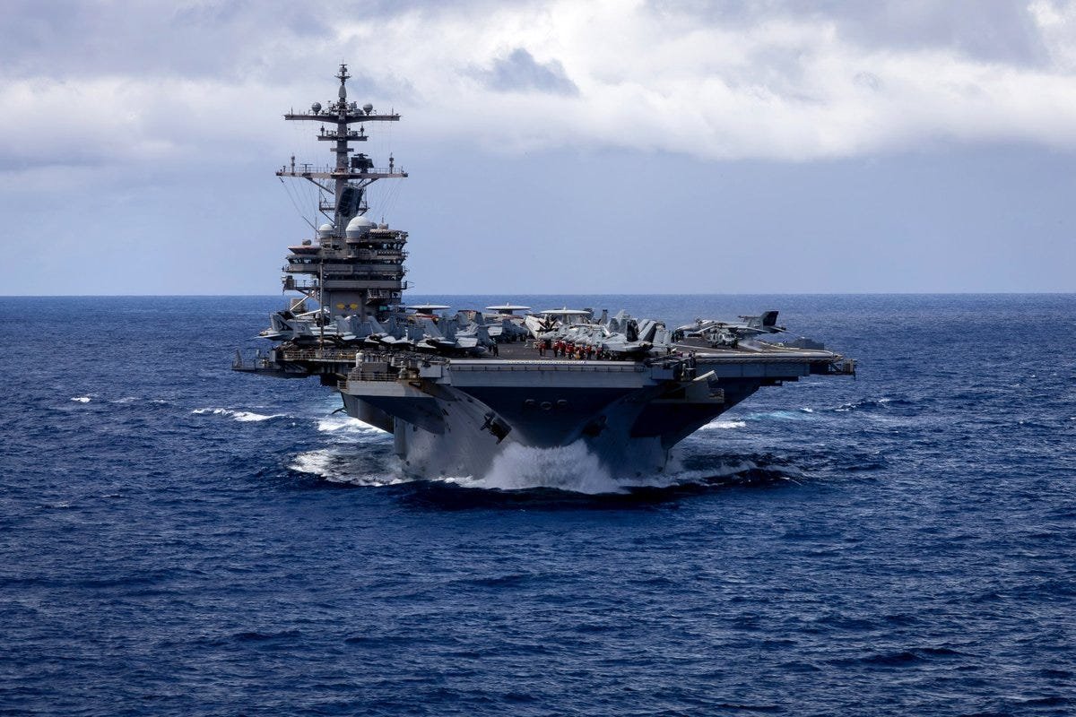 The command overseeing US forces in the Middle East just got a third aircraft carrier — and a lot more firepower