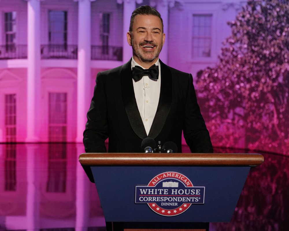 Jimmy Kimmel pokes fun at his Trump beef during Disney ad presentation