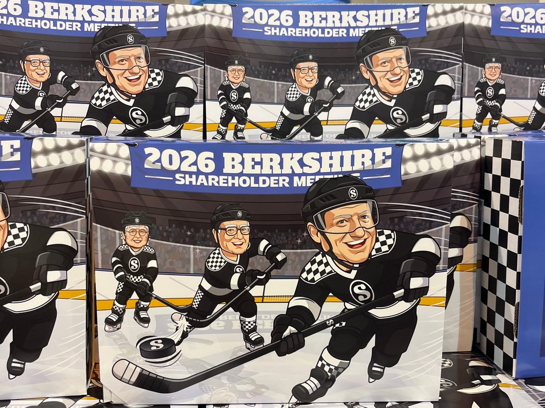 Here's the best Warren Buffett merch we spotted for sale at Berkshire Hathaway's annual shopping bonanza