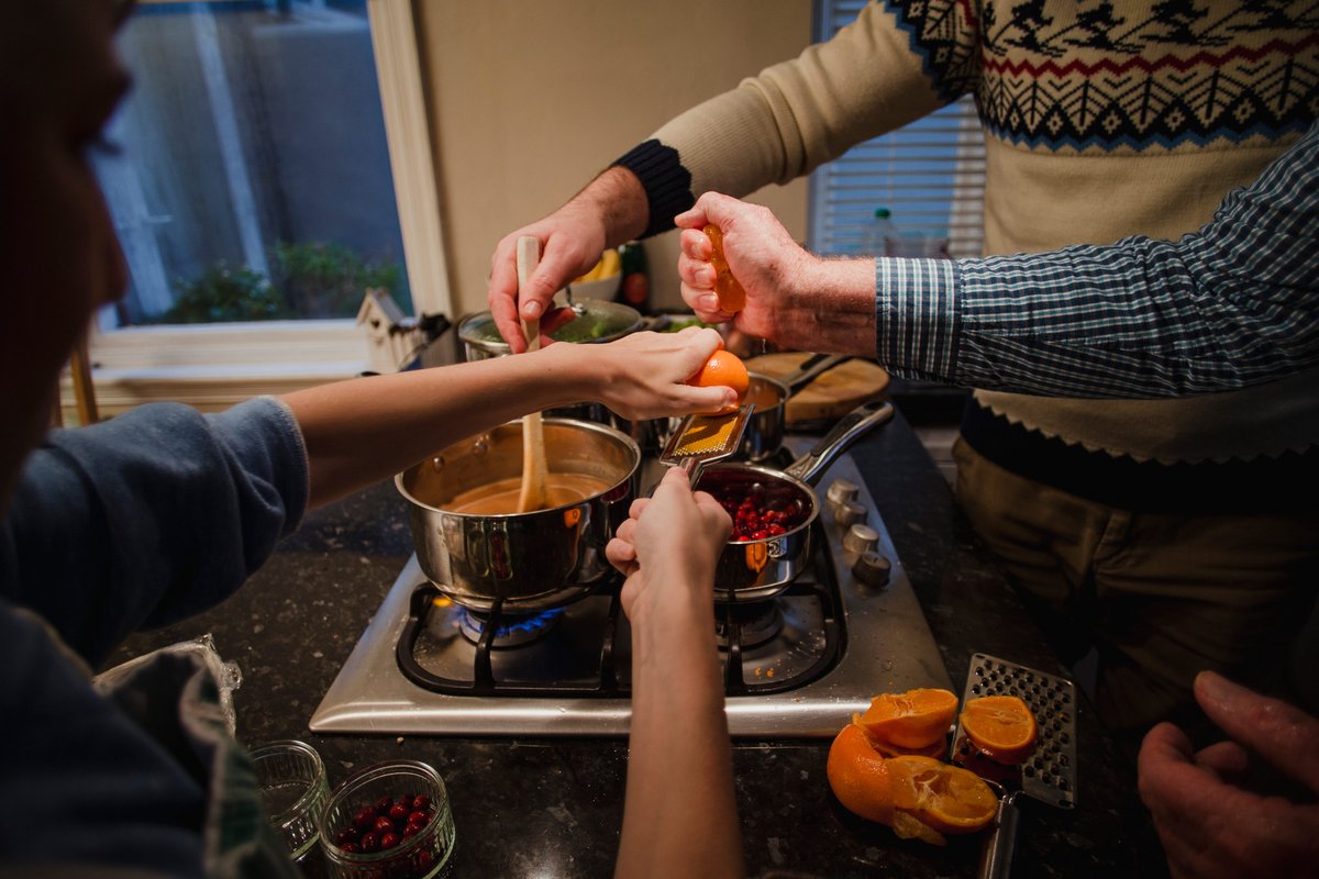 I'm polyamorous and my 2 partners and I live with our kids. Here's how we navigate coparenting together.