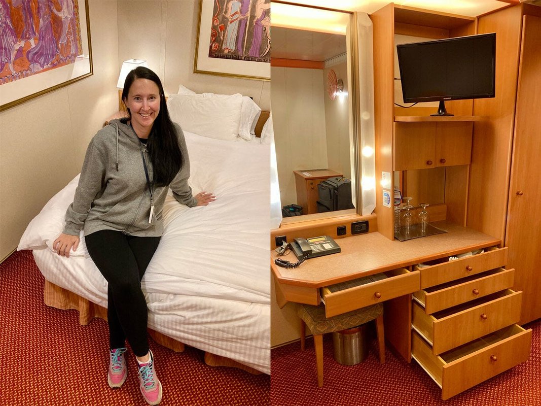 My family of 5 booked an interior cabin and an: ocean-view room on a Carnival cruise. Here's how they compared.