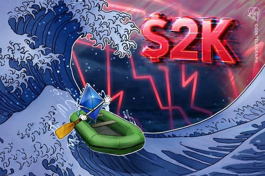 "ETH sahibi güveni önemli bir sınavdan geçerken, Ether 2 bin doların altına geriledi"