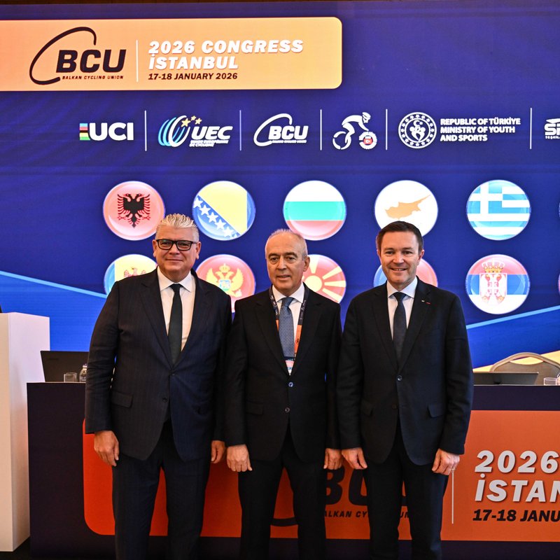 İstanbul'da Balkan Bisiklet Birliği'nin Kongresi yapıldı