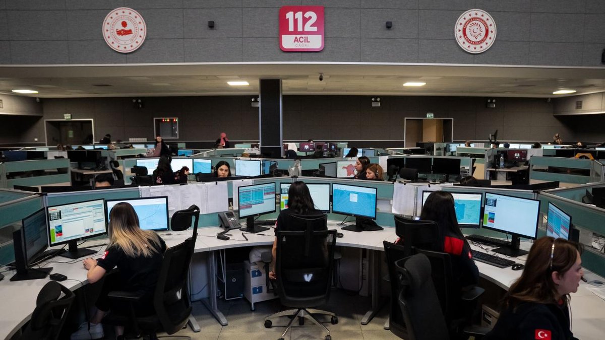 "Bu yıl 112 Acil Çağrı: Merkezleri, 95 milyon çağrıya yanıt verdi"