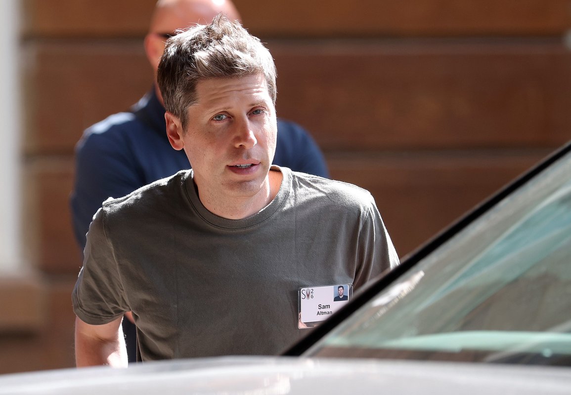 Sam Altman said everyone at Sun Valley wants to know how to make AI cheaper