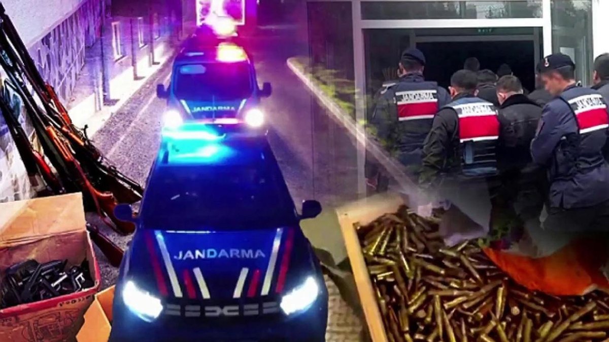 "Ruhsatsız silah operasyonunda Jandarma: 202 kişiyi gözaltına aldı"