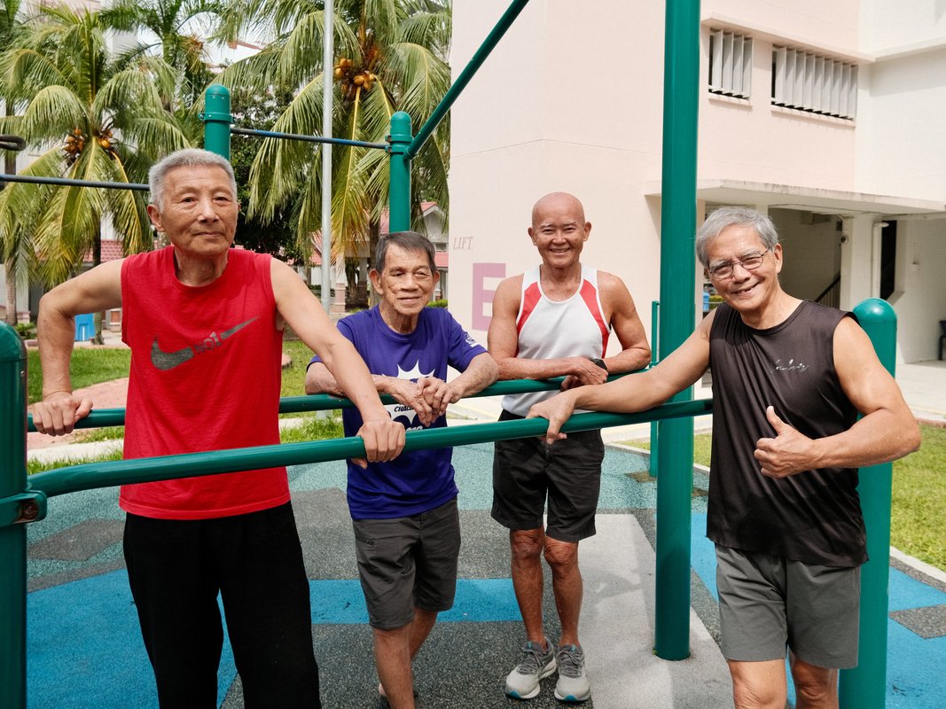 They're old enough to be my grandparents — and in better shape than people half their age