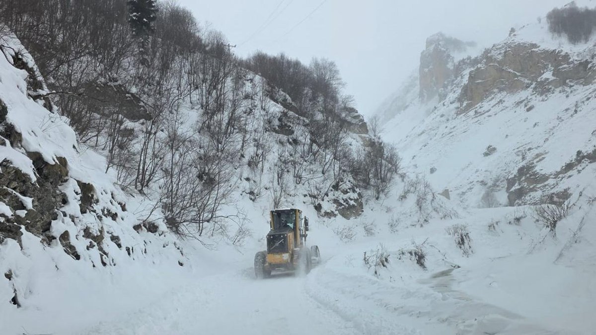 Artvin'de üç çoban, çığ: felaketi sonucunda mahsur kaldı
