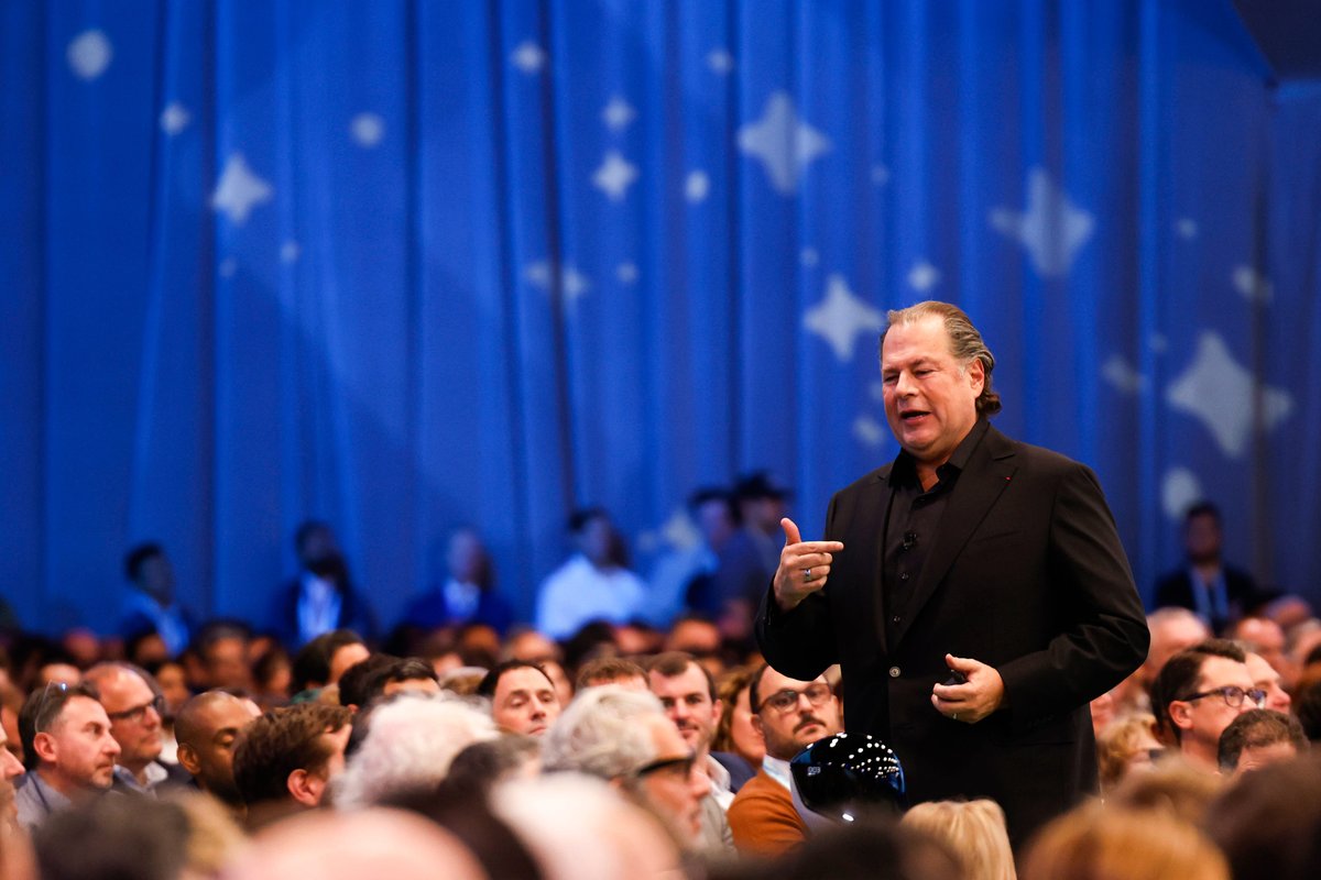 Marc Benioff downplays software apocalypse fears: 'It may be eaten by the SaaS-quatch'
