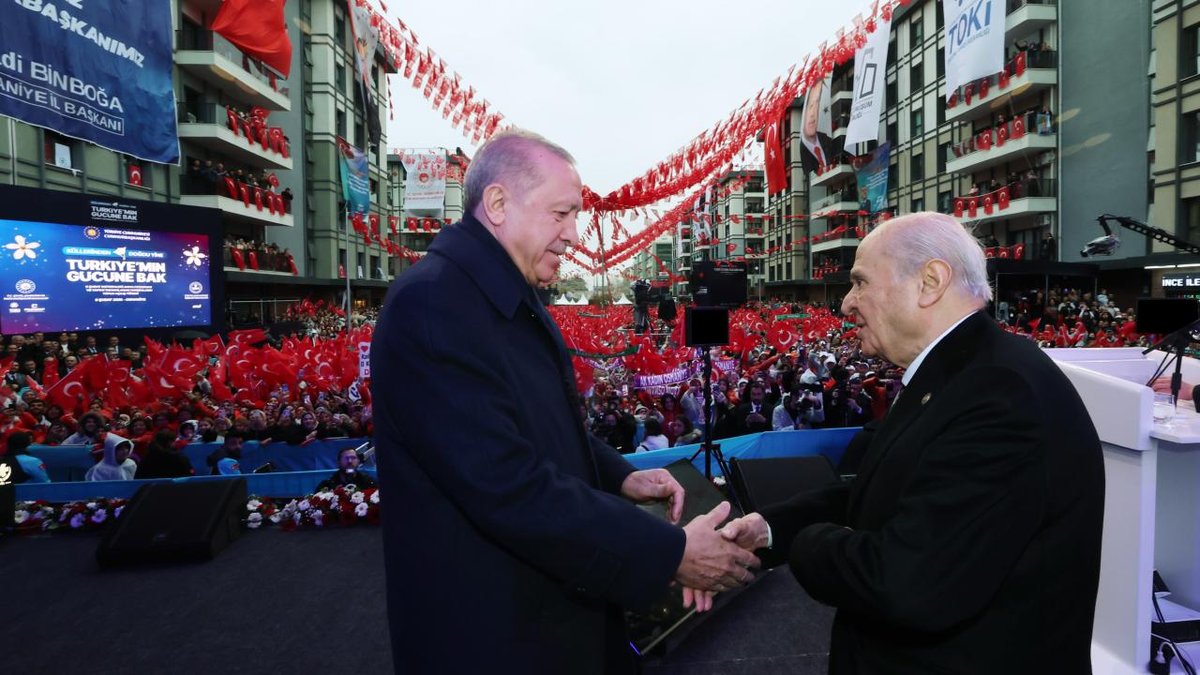 MHP Lideri Bahçeli: Devlet ve millet, büyük bir felakete karşı tek vücut oldu