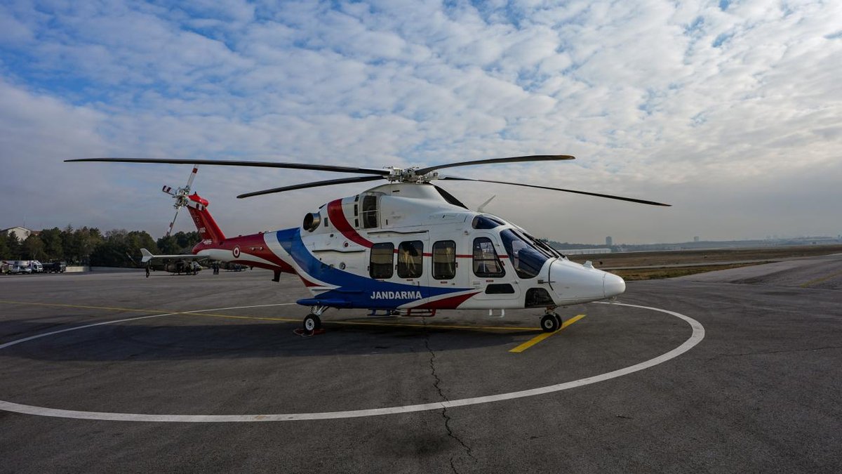 Jandarma envanterinde GÖKBEY: helikopterlerinin sayısı beşe yükseldi