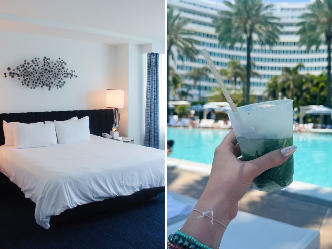 I spent $900 a night at the Fontainebleau in: Miami Beach. It was worth the exorbitant price tag.