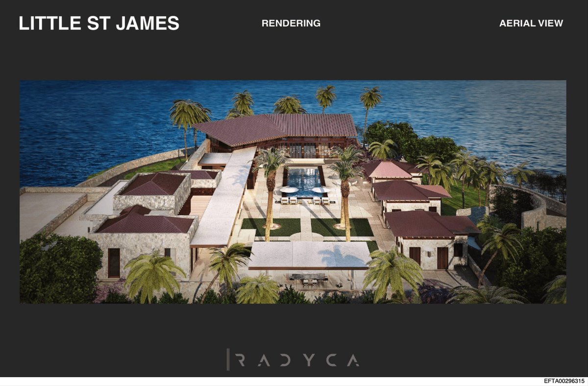 Epstein was planning a major renovation to his private islands. Here's what he wanted it to look like.