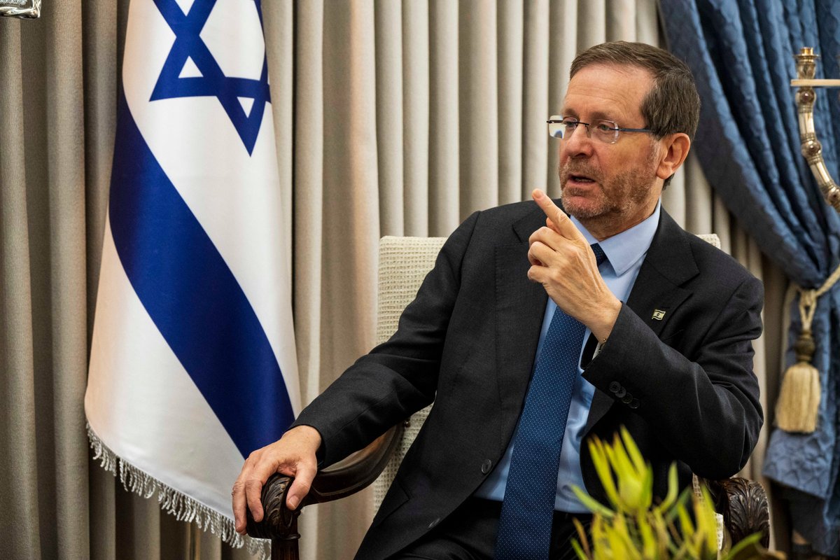 Israeli president defends war with Iran, says targeted oil sites were 'not the oil reserves of the people'