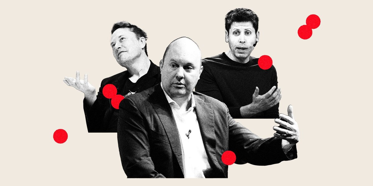 From Andreessen to Altman, tech's big: dogs know the wildest take wins