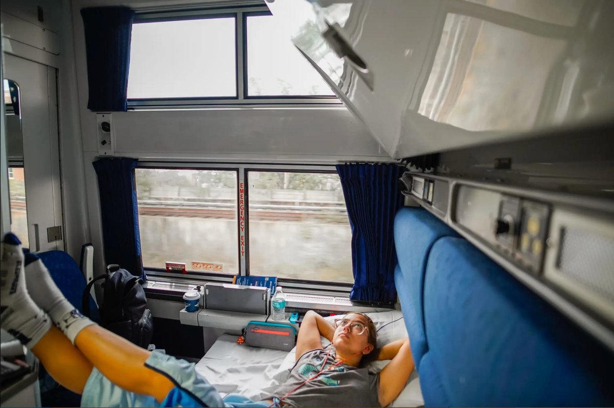 I upgraded to a bedroom on a 30-hour Amtrak ride. The: additional 20 square feet of space was worth the extra $500.
