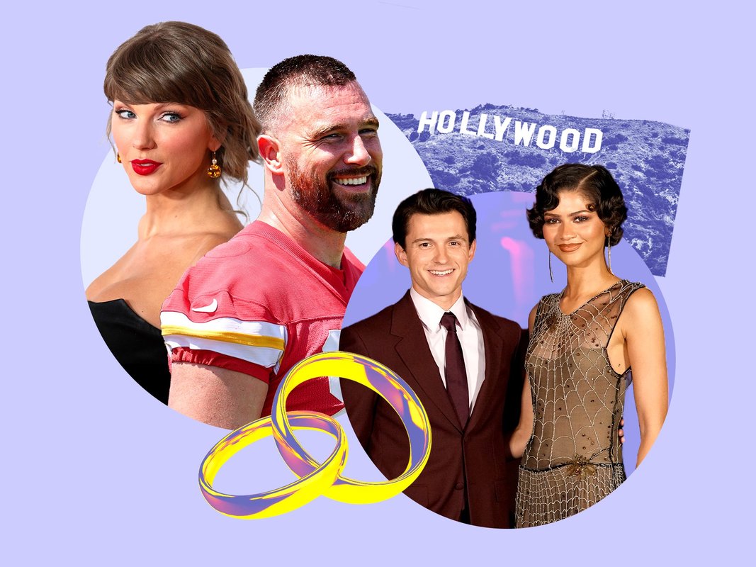Travis Kelce and Tom Holland know being obsessed: with your superstar wife is good for business