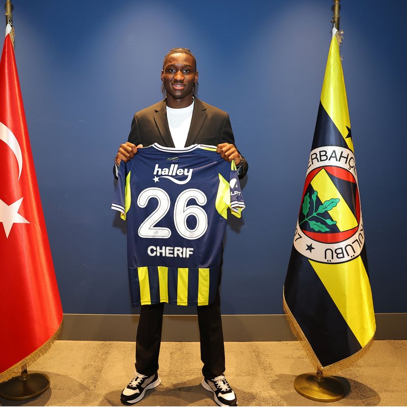 Fenerbahçe, Cherif'in transferini resmi olarak duyurdu!