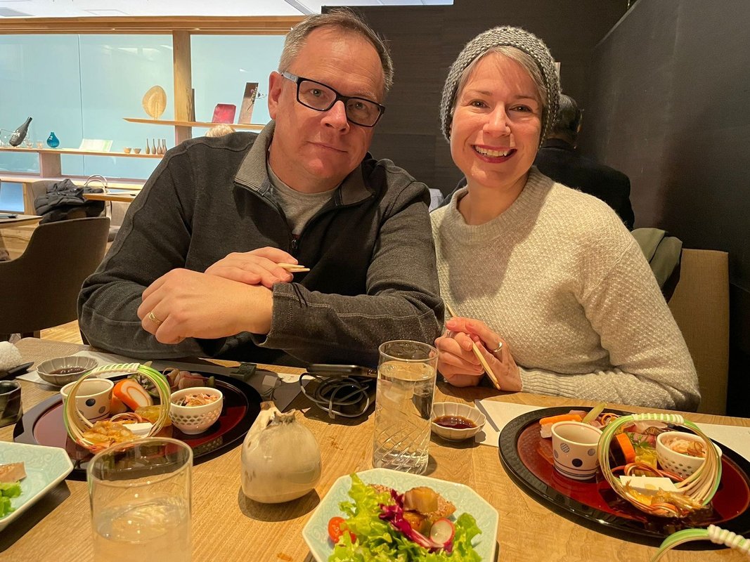 My husband and I are empty nesters, celebrating our 25th anniversary.: A trip to Japan was exactly what we needed to reconnect.