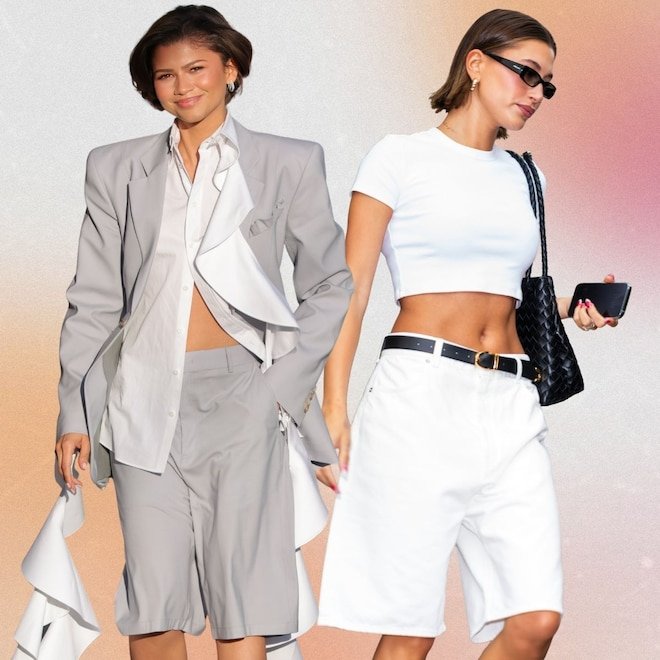 Celebs Are Ditching Denim Cutoffs for This Polarizing Shorts Trend