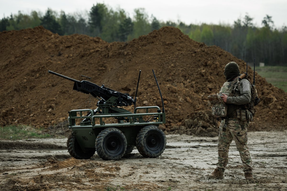 A Ukrainian arms maker was surprised to see Russian soldiers surrender to its war robots