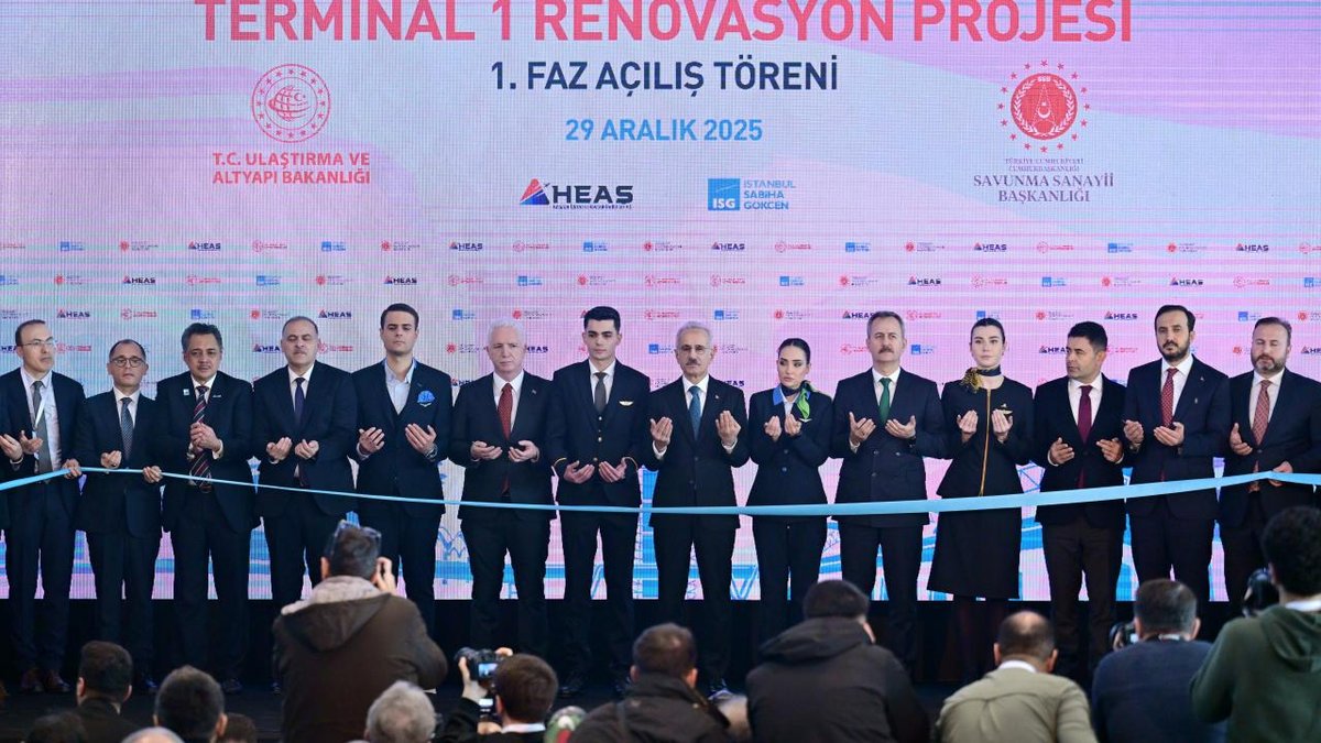 Bakan Uraloğlu: Sabiha Gökçen Havalimanı, 'Büyük Havalimanlar' Sıralamasında En Hızlı Gelişen İstasyon Olma Özelliği Gösteriyor