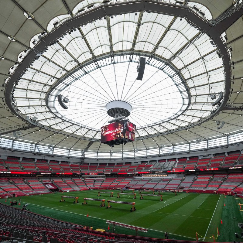 BC Place, A Milli Takım'ın maçına hazır!