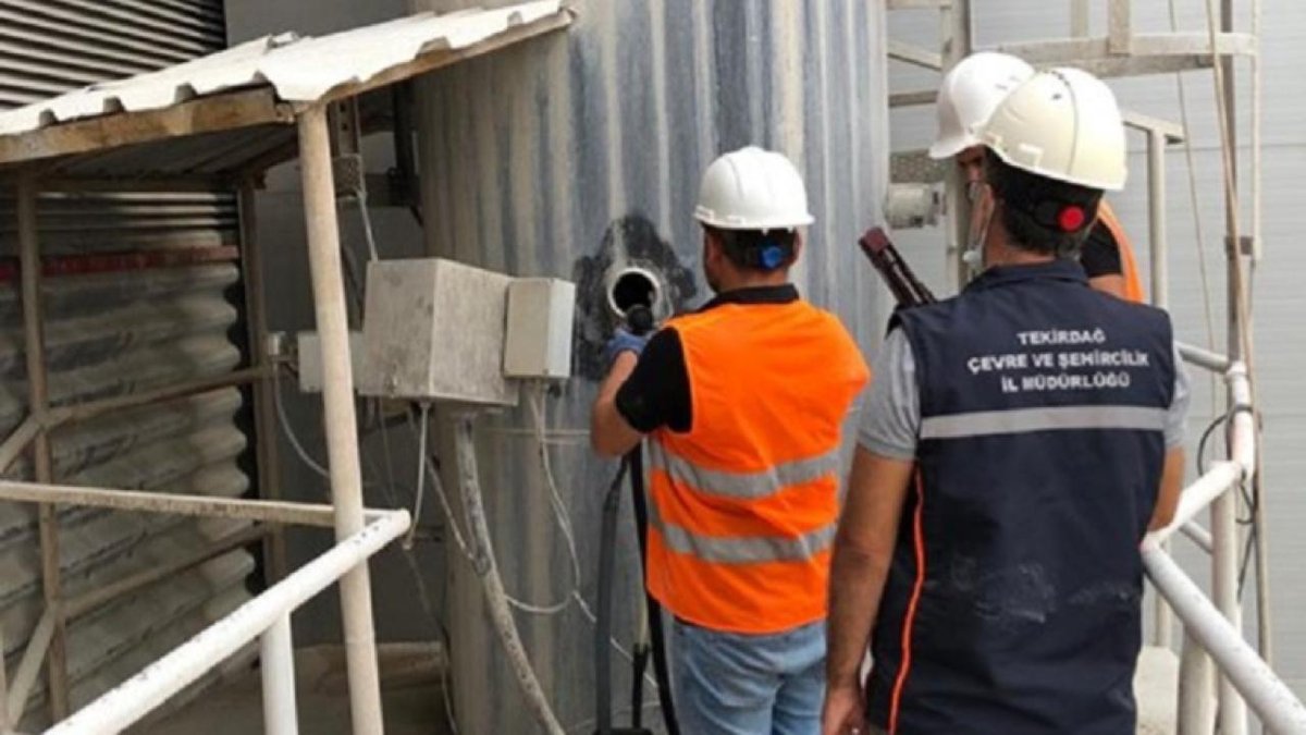 Tekirdağ'da atık bırakan işletmelere toplam 18,6 milyon lira miktarında ceza kesildi