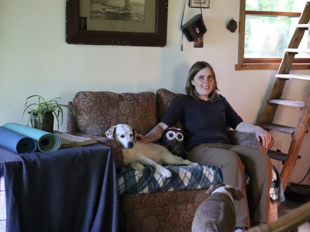 Moving into a 500-square-foot cabin was our dream — but making it work involved some lifestyle compromises
