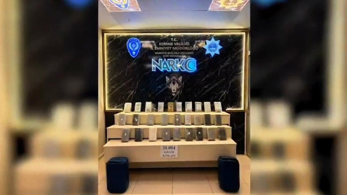 Kapıkule Sınır Kapısı'nda: 31 kilogram kokain yakalandı
