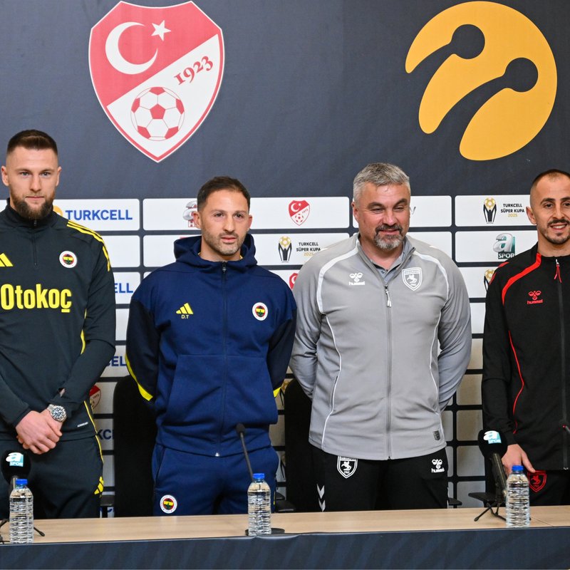 "Tedesco ve Reis'ten Süper Kupa ile ilgili açıklamalar!"